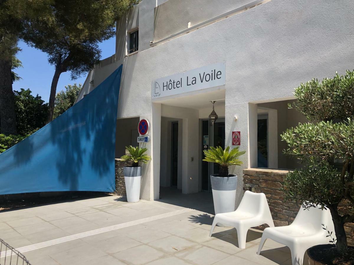 בורם-לה-מימוזה Hotel La Voile מראה חיצוני תמונה